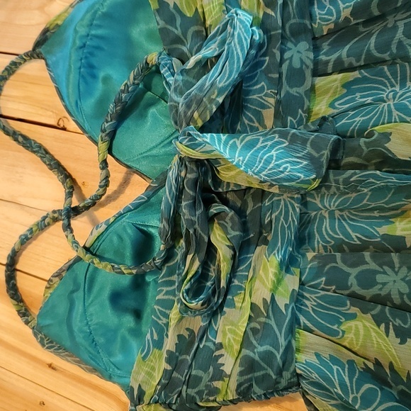 Donna‎ Ricco  Silk dress. - Picture 5 of 9